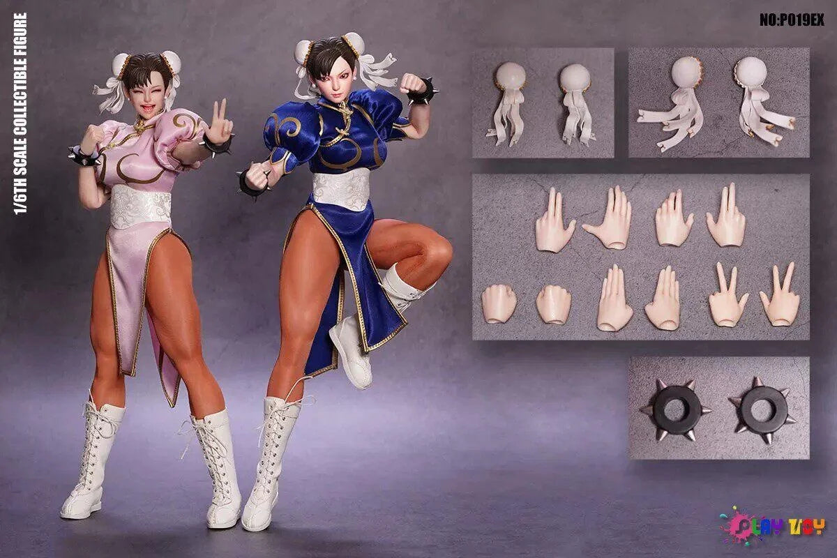PLAY TOY P019EX 1/6 Fighting Goddess Blue Ver.