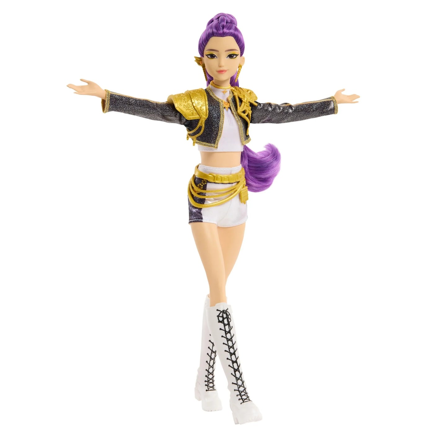 MATTEL - Kpop Demon Hunter Girl Group Fashion Doll Singing Style - RUMI