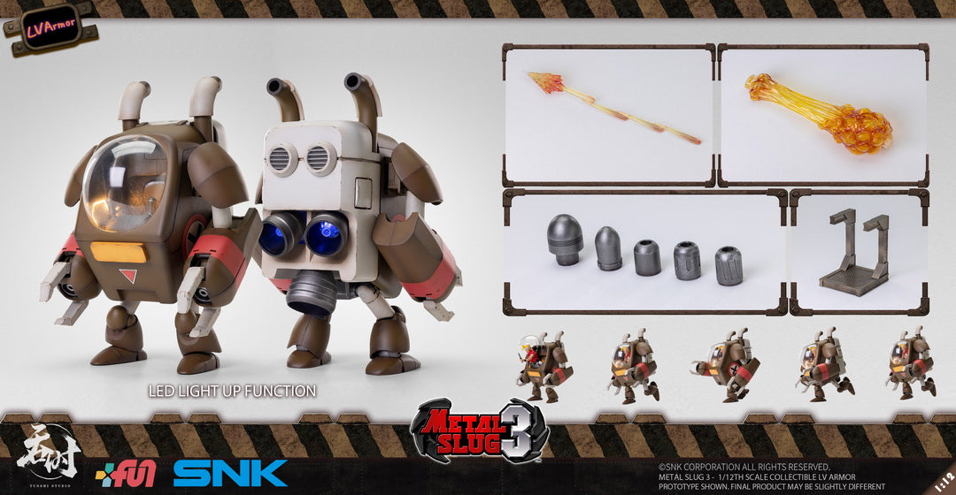 TUNSHI STUDIO TS-013 1/12 Metal Slug 3 LV Armor