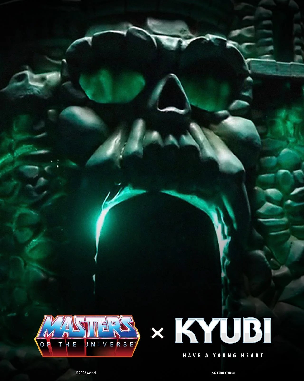 KYUBI x Masters of the Universe – Castle Grayskull