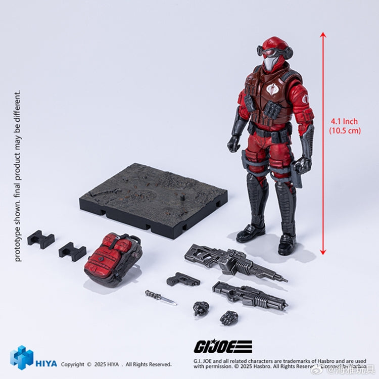 HIYA 1/18 Exquisite Mini Series G.I.Joe Crimson Viper