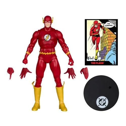 DC Direct Page Punchers Wave 11 The Flash Barry Allen The Flash Action Figure with Comic