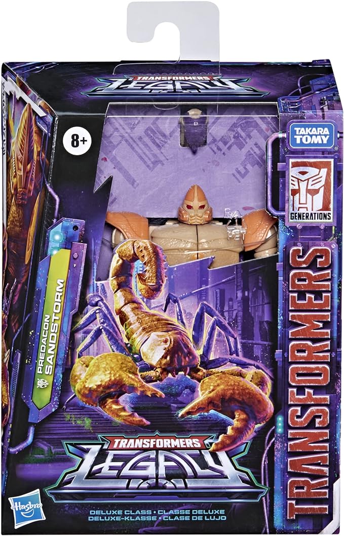 Transformers PREDACON Sandstorm Legacy Collection Figure
