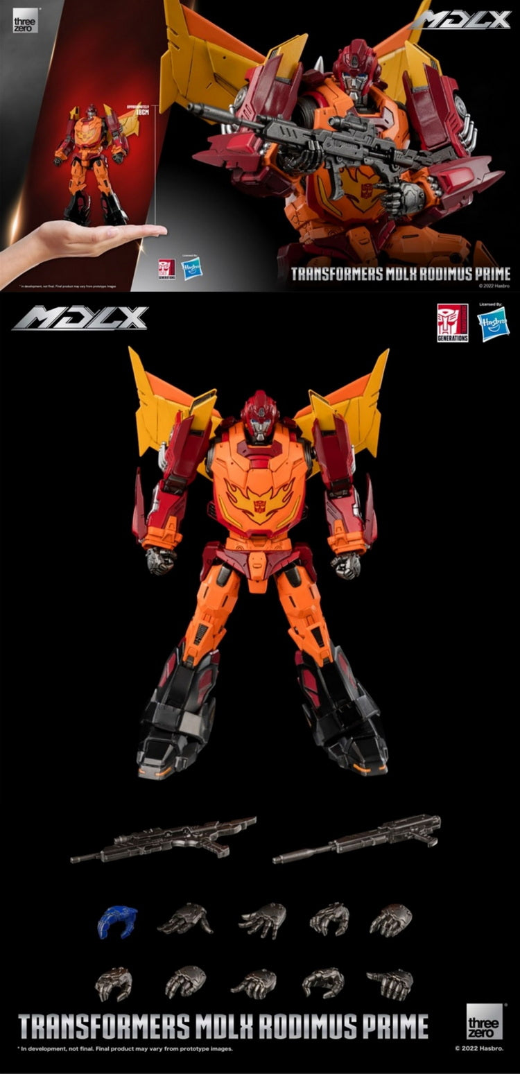 TRANSFORMERS MDLX RODIMUS PRIME **Open Box**