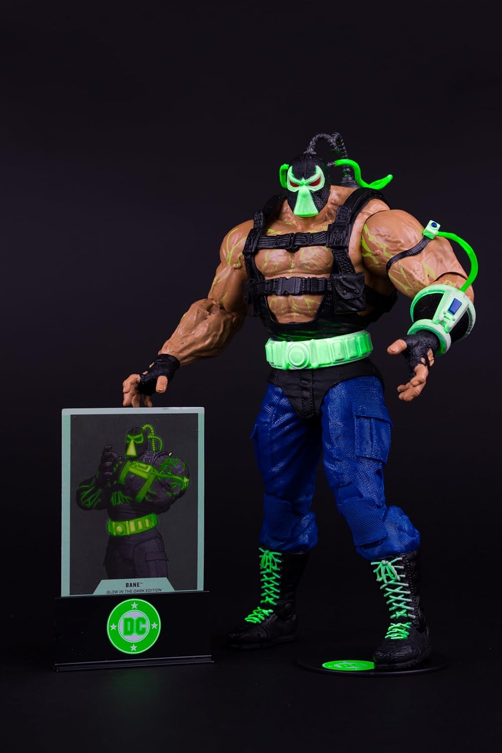 DC Multiverse Bane (Glow in The Dark Edition) Mega Figure Gold Label McFarlane Toys