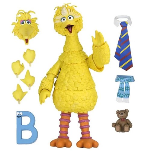 Sesame Street 7" Scale Figures - Ultimate Big Bird