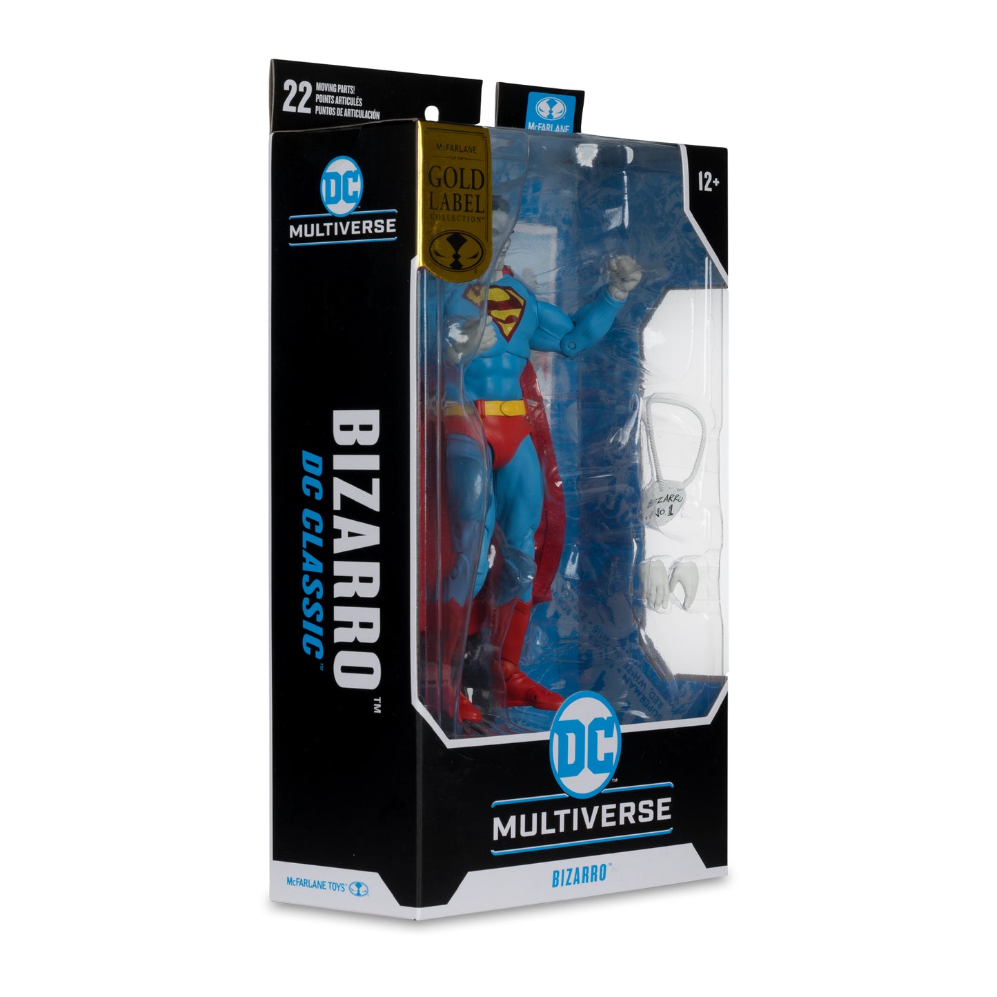 DC MULTIVERSE 7" - BIZARRO (DC CLASSIC) GOLD LABEL *Game Stop Exclusive*