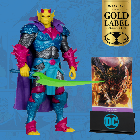 DC MULTIVERSE 7IN - DEMON BLACK LIGHT (GOLD LABEL)