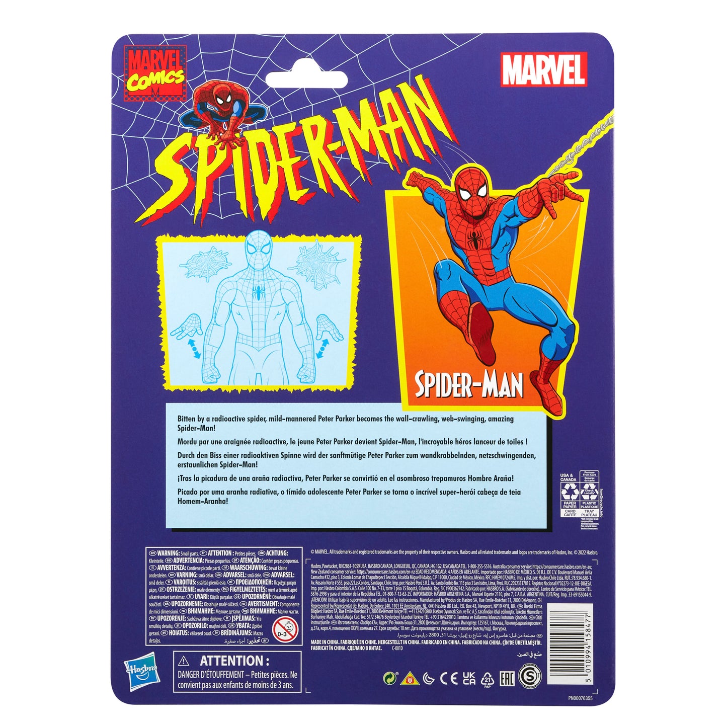 Marvel Legends Series Spider-Man, Marvel Comics