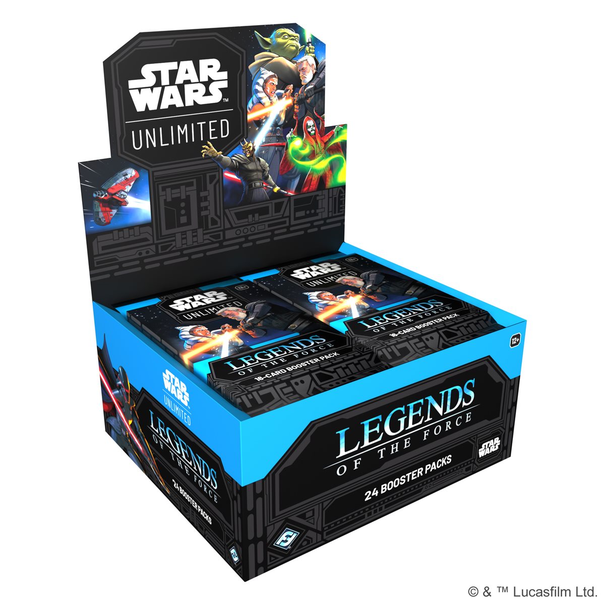 Star Wars: Unlimited - Legends of the Force - Booster Display Box