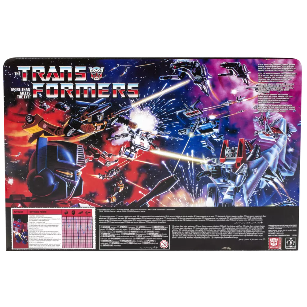 Transformers Retro G1 Optimus Prime **Walmart Exclusive**