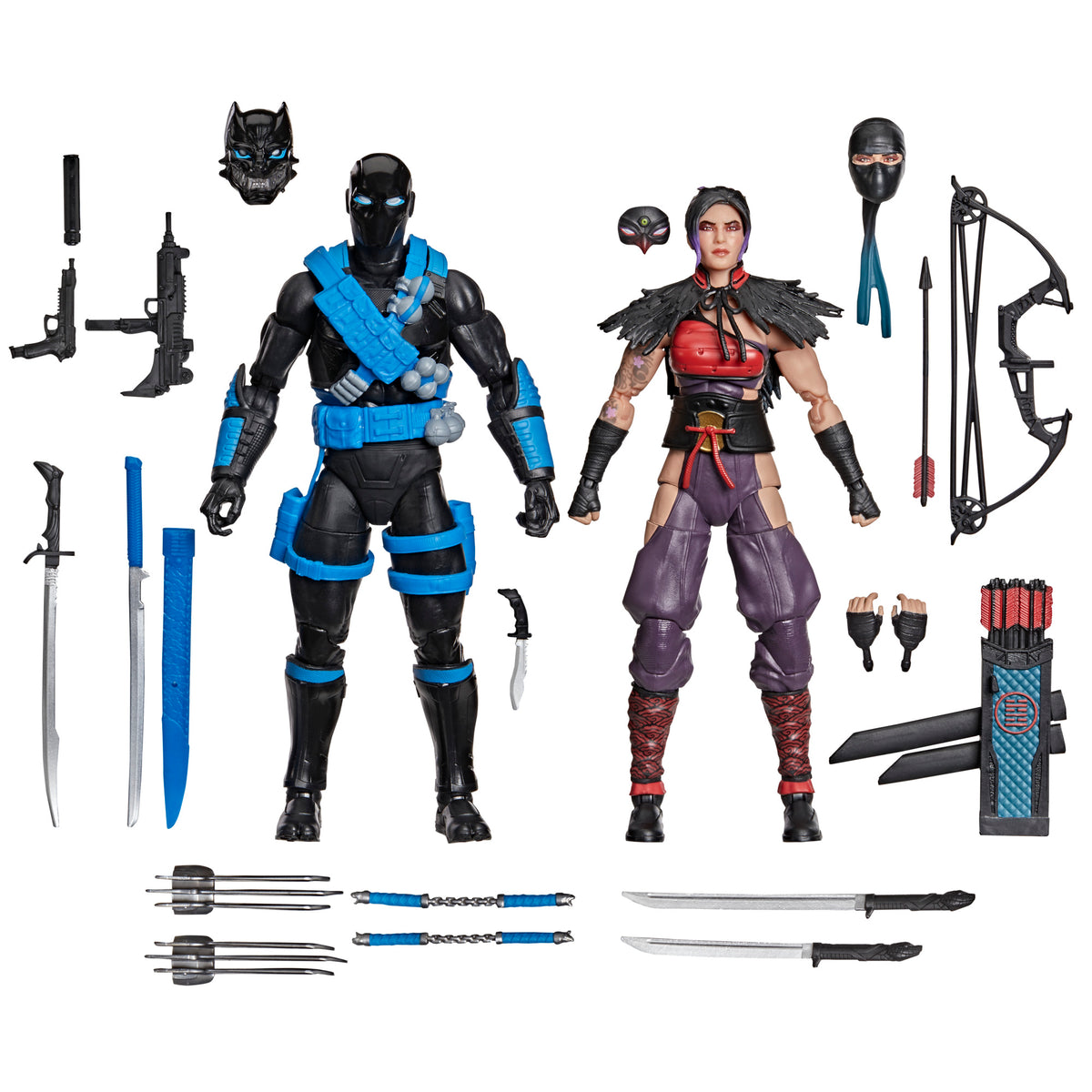G.I. Joe Classified Series #223, Ninja Force Snake Eyes & Kim "Jinx" Arashikage **Target Exclusive**