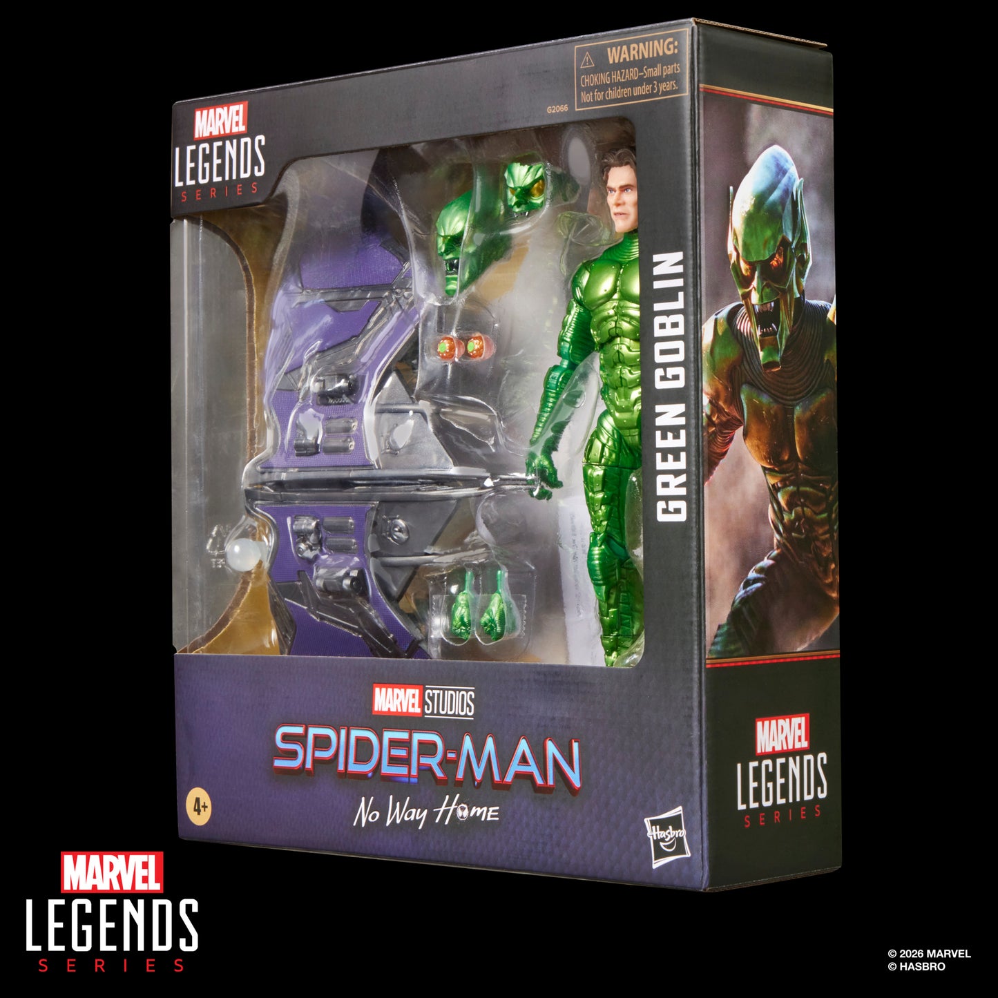 Marvel Legends Series Green Goblin, Spider-Man: No Way Home Deluxe 6” Action Figure Set