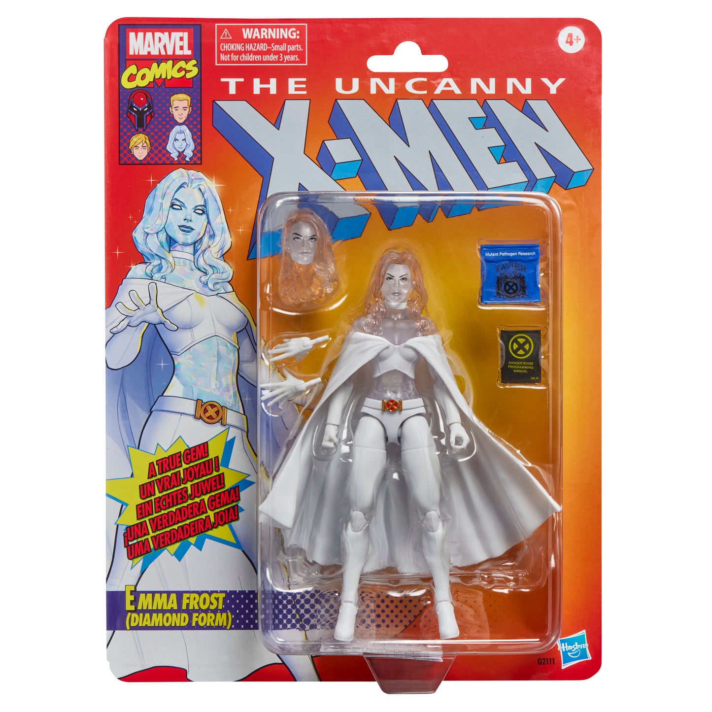 Marvel Legends Series Emma Frost (Diamond Form), X-Men Action Figure *Target Exclusive**