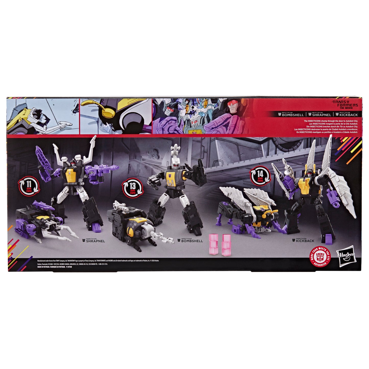 Transformers Studio Series Insecticon 3-Pack Action Figures **Target Exclusive**