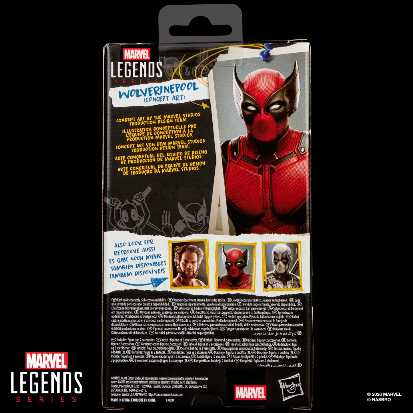 Marvel Legends Series Wolverinepool (Concept Art), Marvel Studios’ Deadpool & Wolverine