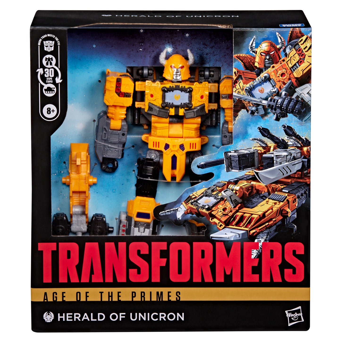 Transformers Age of the Primes Leader Class Herald of Unicron Action Figure