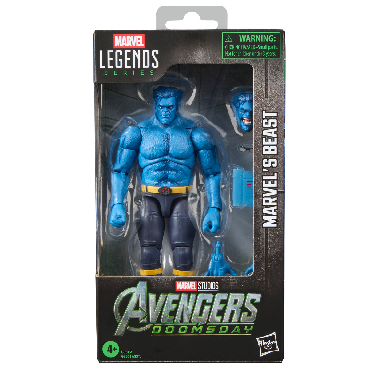 Avengers: Doomsday Marvel Legends Beast 6-Inch Action Figure