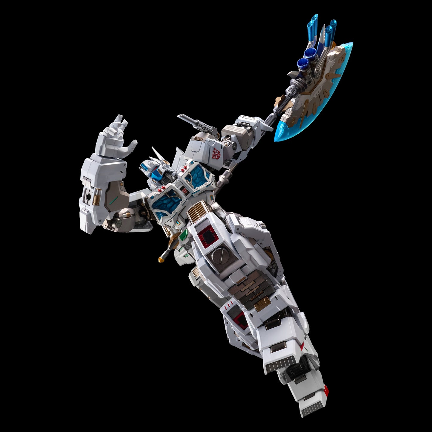 Transformers Flame Toys Kuro Kara Kuri White Ultra Magnus Collectible Action Figure
