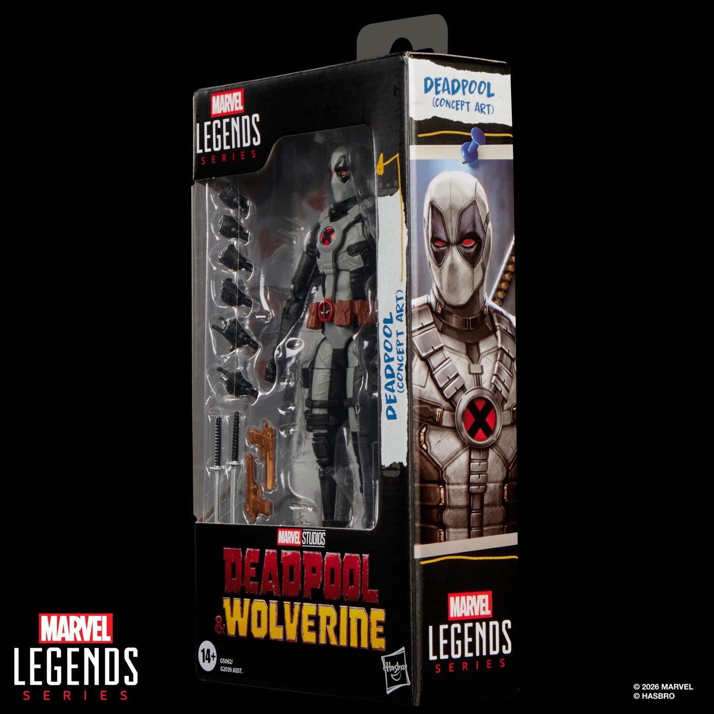 Marvel Legends Series Deadpool (Concept Art), Marvel Studios’ Deadpool & Wolverine