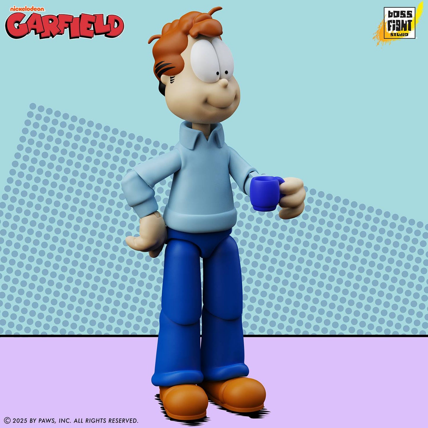 GARFIELD ARLENE / GARFIELD / JON X3 Action Figure SET
