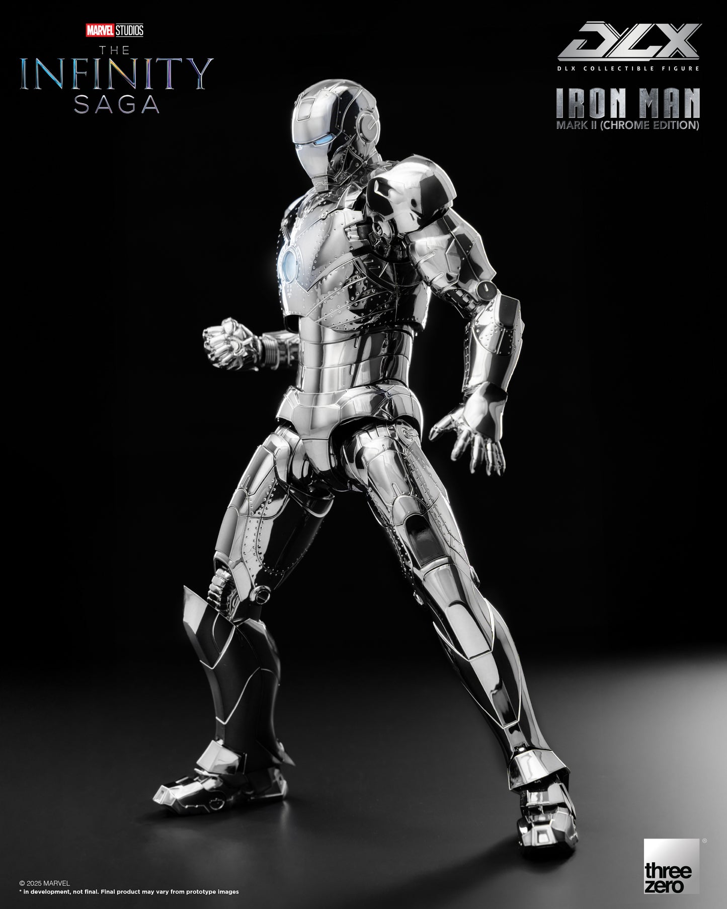 MARVEL THE INFINITY SAGA DLX IRON MAN MARK 2 CHROME