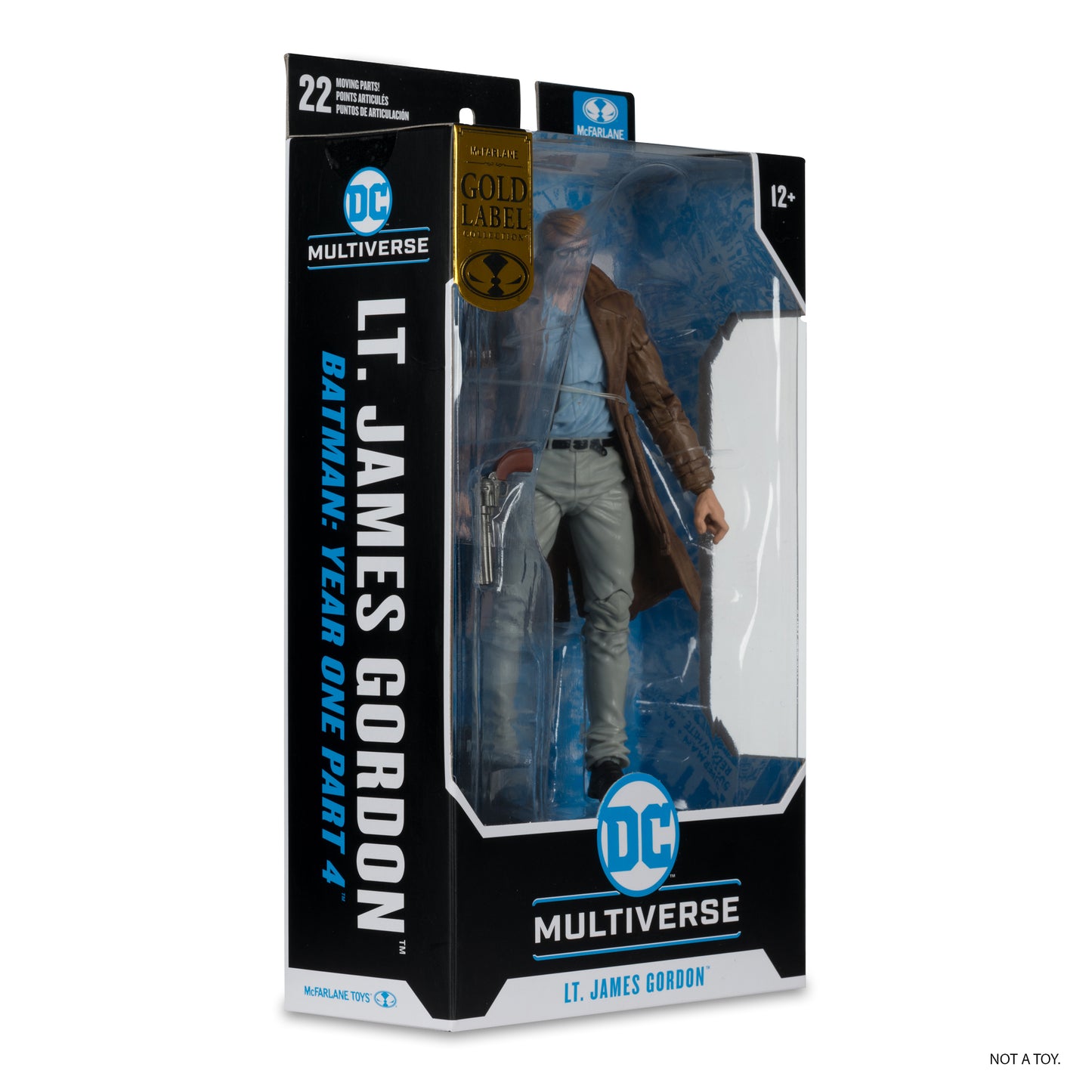 DC MULTIVERSE 7" - LT. JAMES GORDON (BATMAN: YEAR ONE PART 4) GOLD LABEL *Walmart Exclusive*