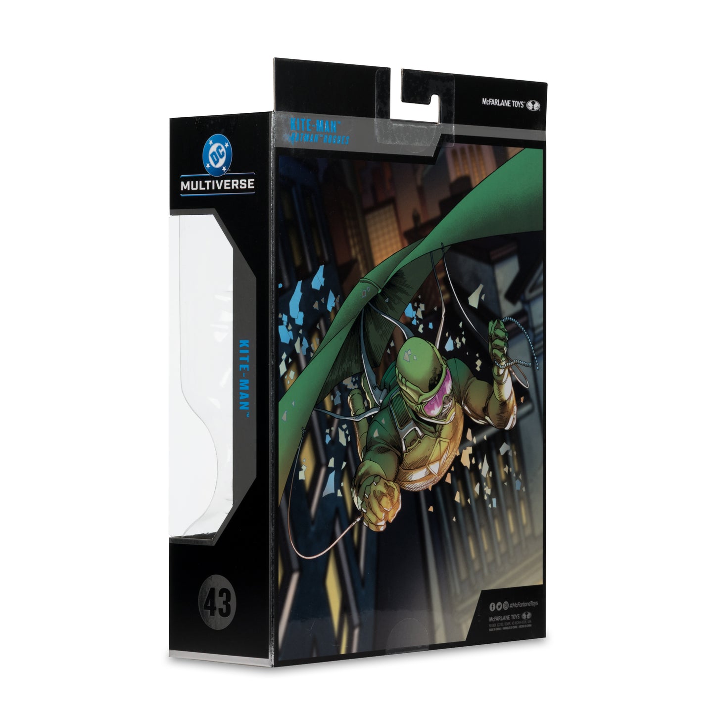 DC MCFARLANE COLLECTOR EDITION 7" - #43 KITEMAN (GOLD LABEL)