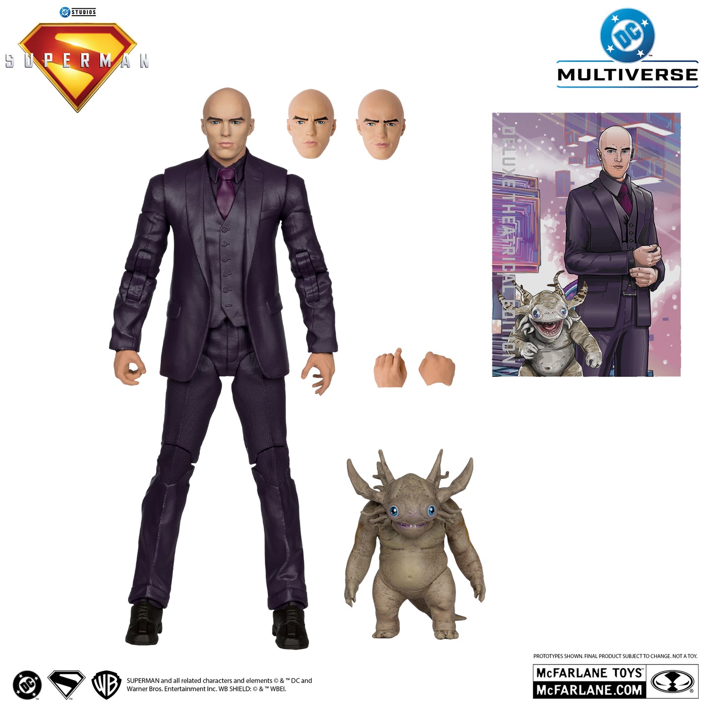 Lex Luthor and Baby Kaiju (Superman Movie) Deluxe Theatrical Edition