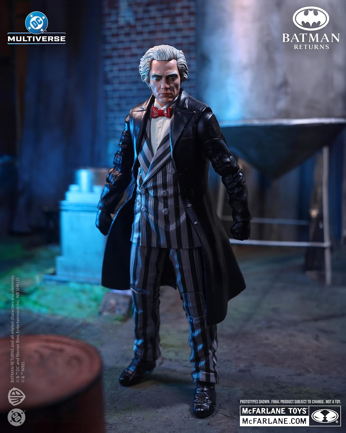 McFarlane DC Multiverse Max Shreck (Batman Returns) 7in Action Figure (Deluxe Theatrical Edition) Toys Red Platinum Edition
