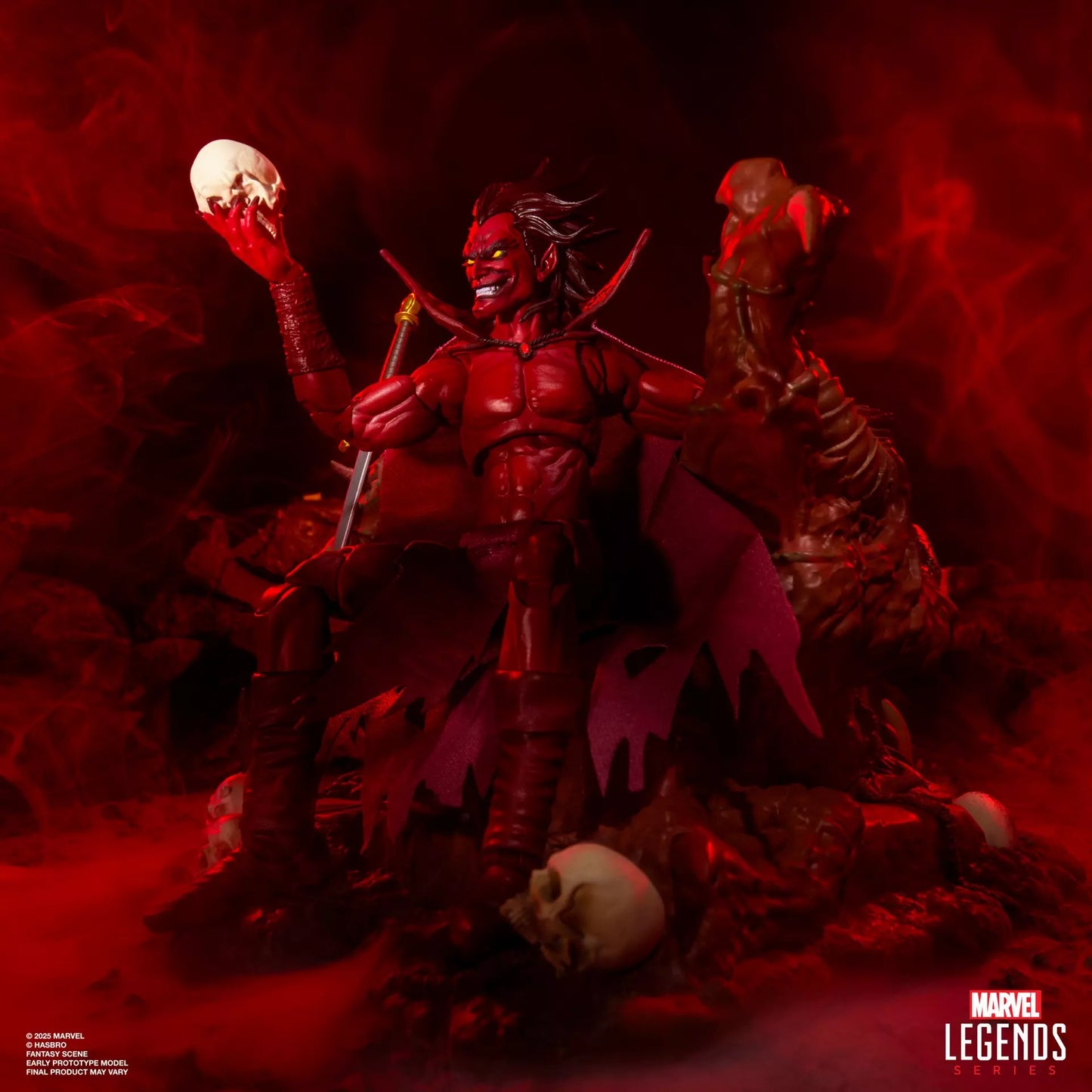 Marvel Legends Series Marvel’s Mephisto with Infernal Throne **Exclusive**