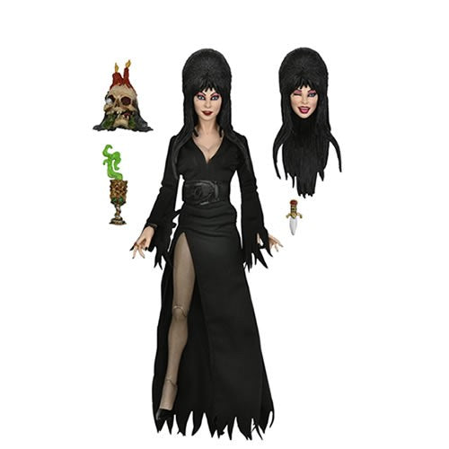 Retro Clothed Action Figures - 8" Elvira Mistress Of The Dark