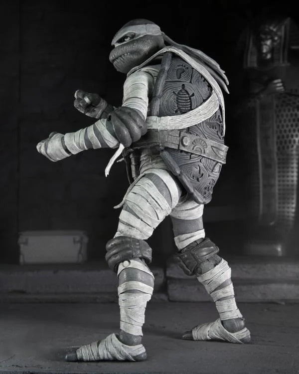 tmnt x monsters TMNT X UNIVERSAL MONSTERS TURLTE BW 4 PACK – Titan Toyz