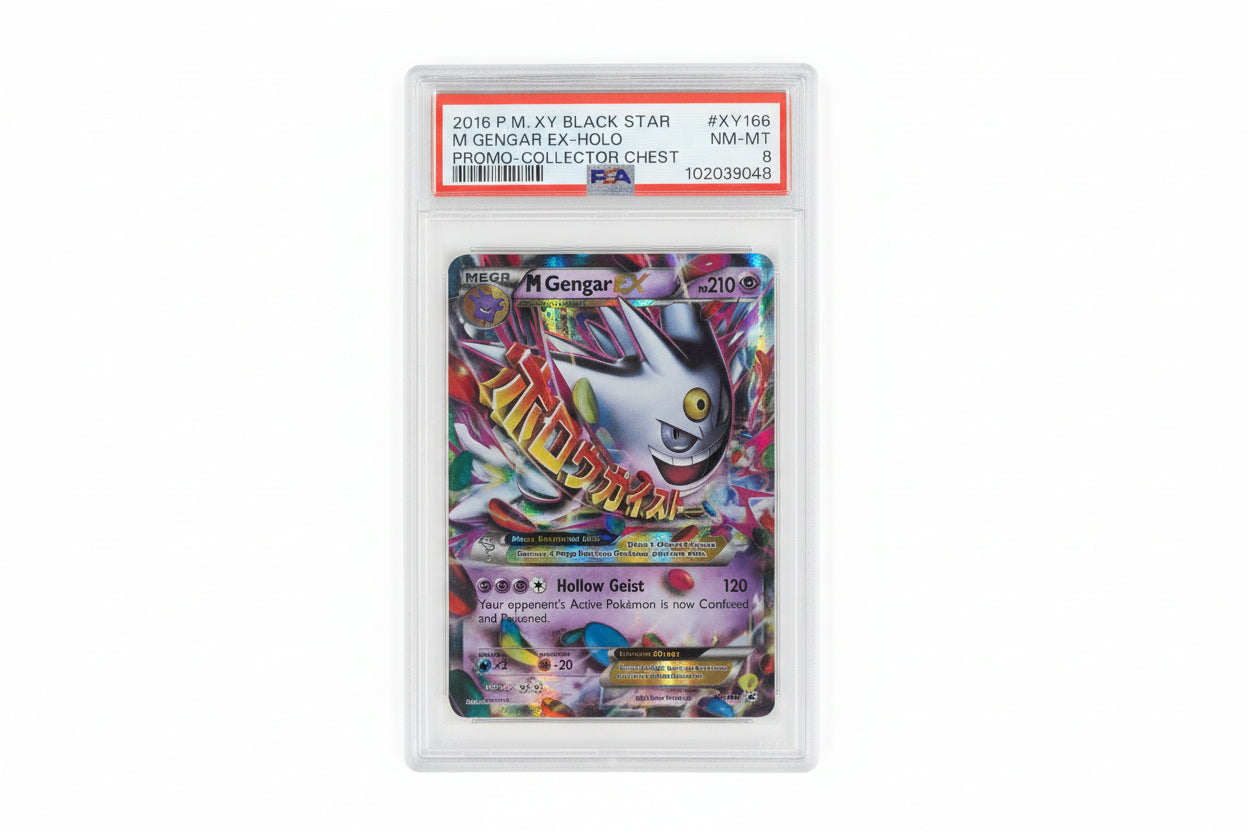 2016 P.M. XY Black Star M Gengar EX-Holo Promo Collector Chest NM-MT 8