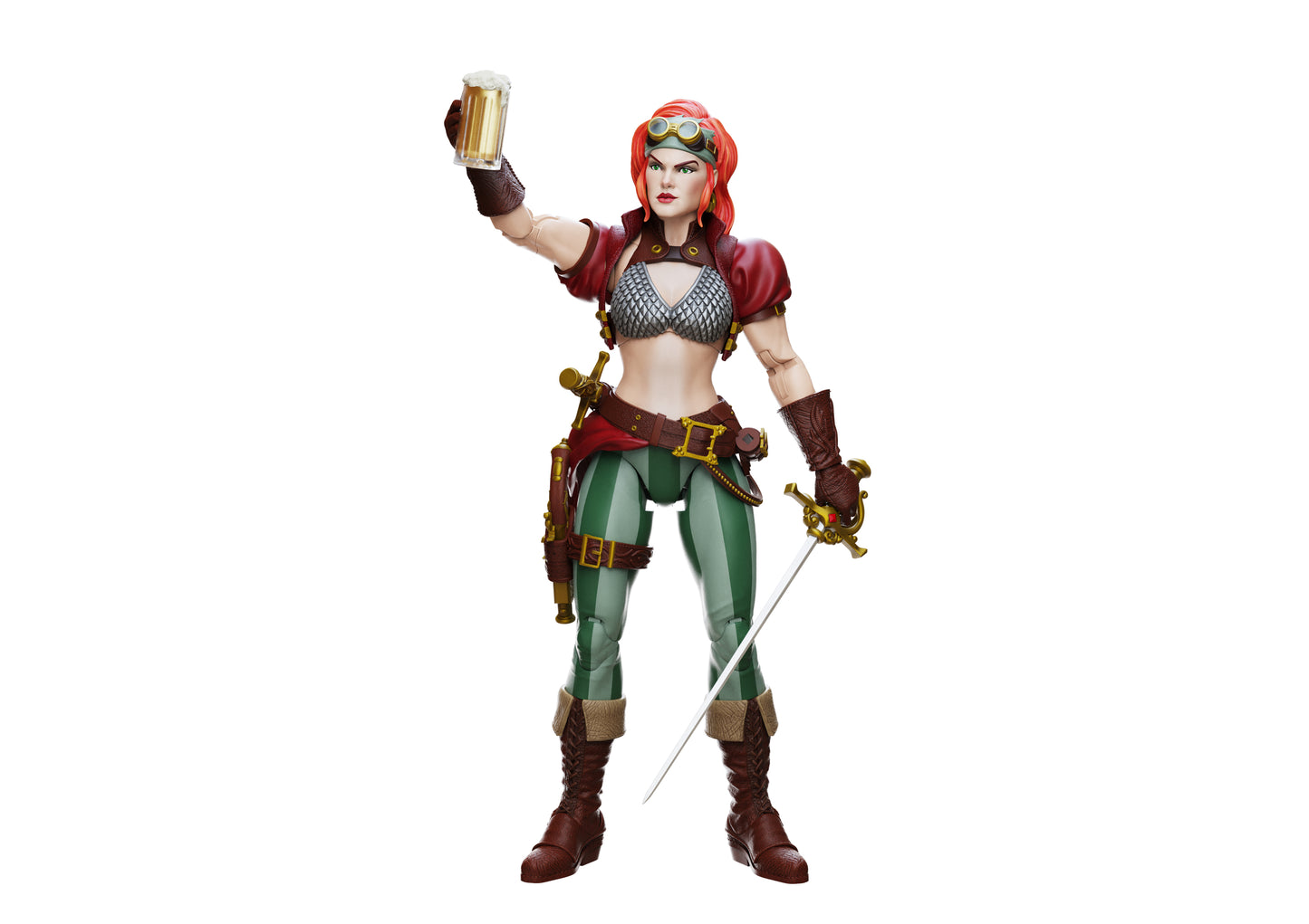 EPIC HACKS RED SONJA STEAMPUNK LEGEND 1/12 SCALE Action Figure
