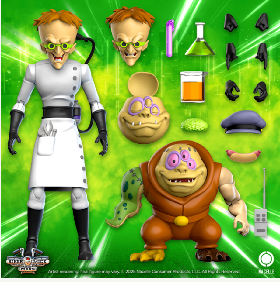 Biker Mice From Mars Wave 2 | Karbunkle & Fred The Mutant