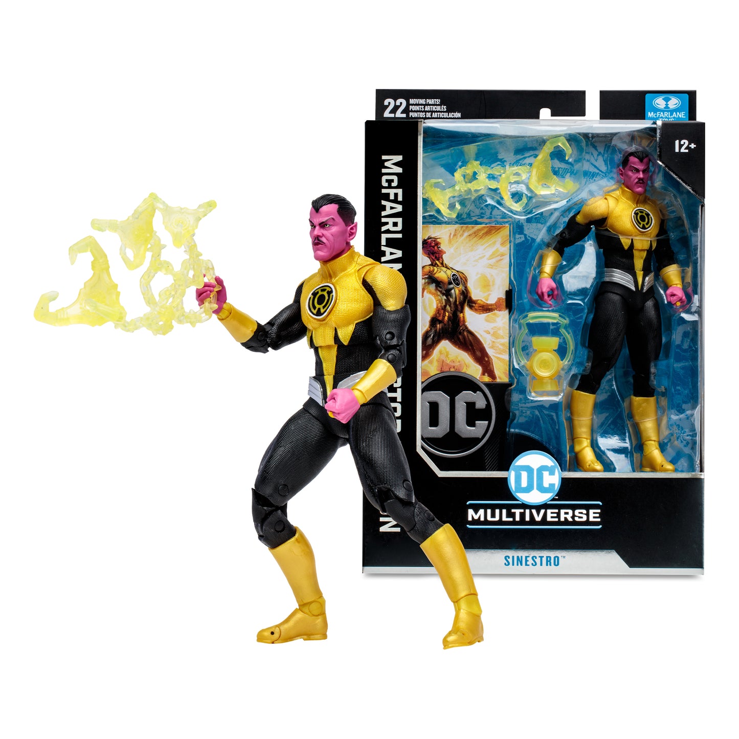 DC MCFARLANE COLLECTOR ED 7" WV2 - SINESTRO