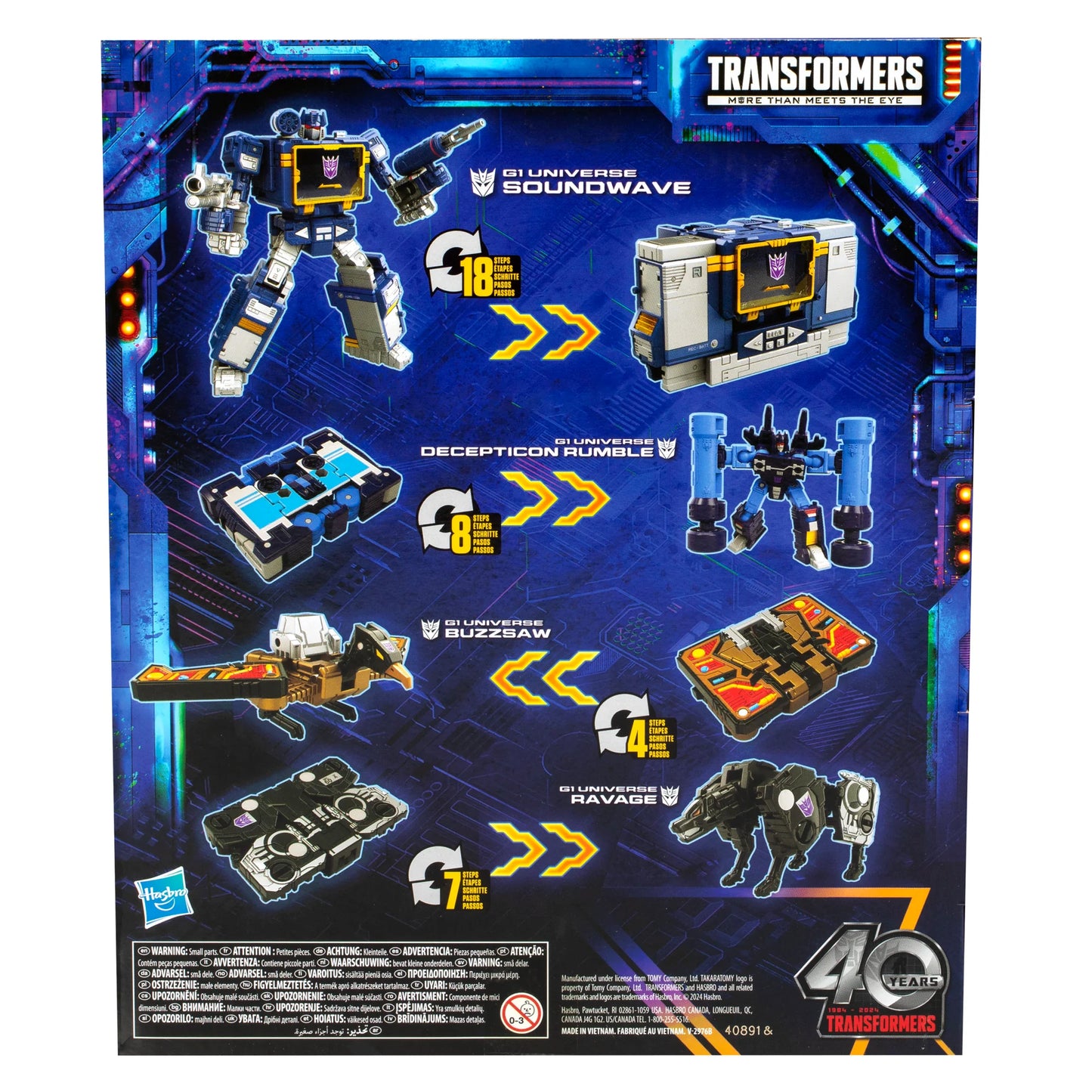 Transformers Legacy United Voyager Class G1 Universe Soundwave **Damage Packaging**