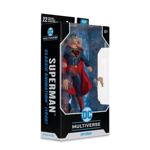 DC Multiverse Wave 20 Superman 1940s Classic Animation 7-Inch Scale Action Figure