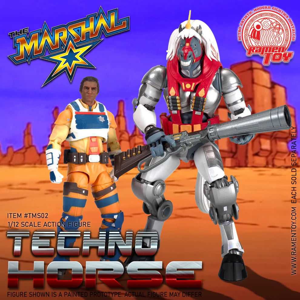 The Marshall and Techno Horse