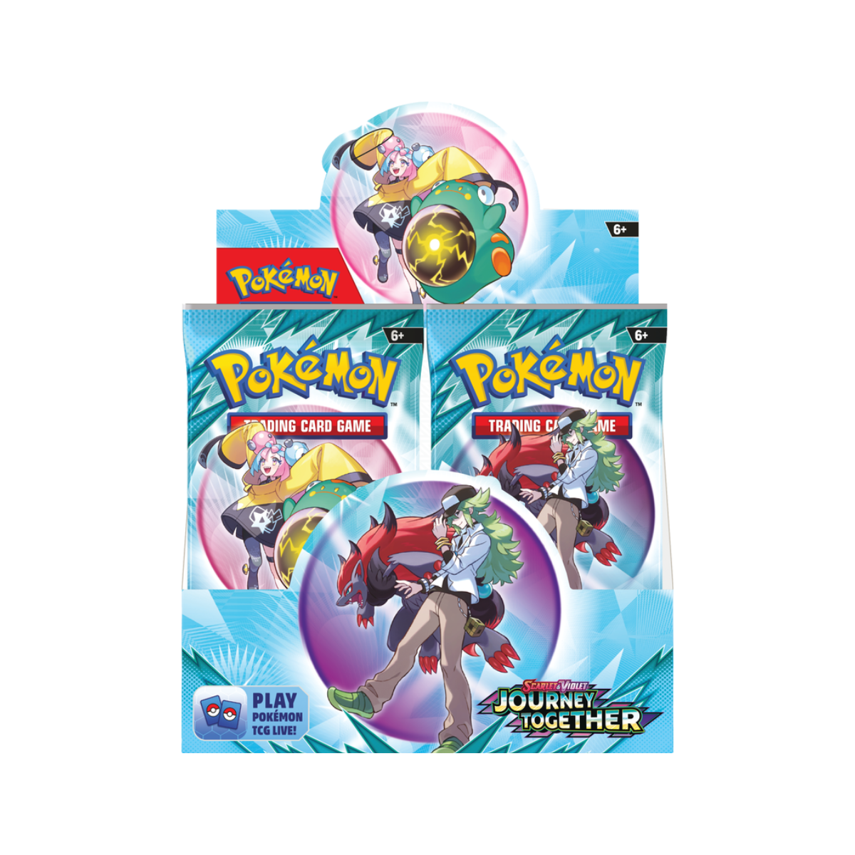 Scarlet & Violet - Journey Together Enhanced Booster Display