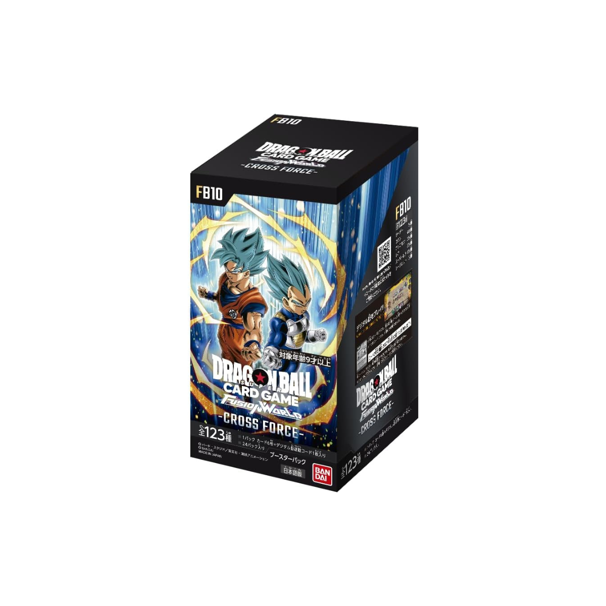 Dragon Ball Super Card Game Fusion World Booster Pack CROSS FORCE FB10 Box (Japanese Version)