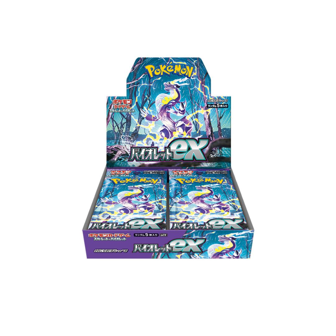 Pokemon Violet ex Japanese Booster Box Titan Toyz Pokemon Violet ex Japanese Booster Box Titan Toyz