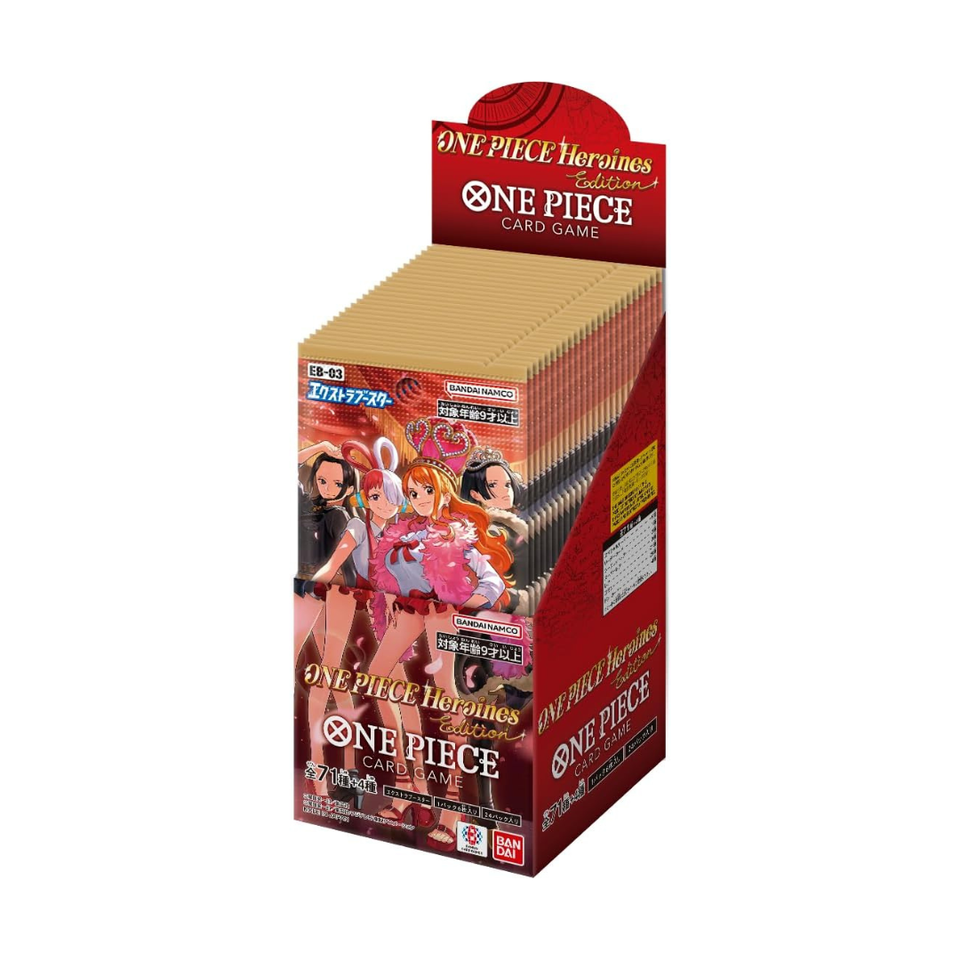 One Piece Card Game Extra Booster One Piece Heroines Edition Box EB-03 Titan Toyz One Piece Card Game Extra Booster One Piece Heroines Edition Box EB-03 Titan Toyz