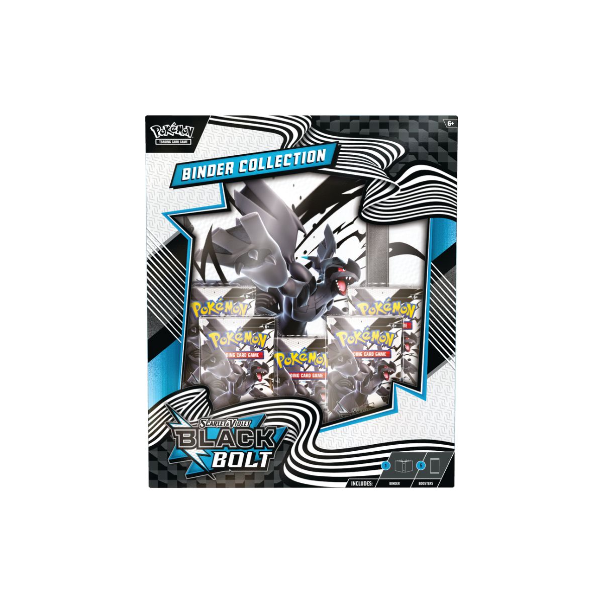 POKEMON SV10.5 BLACK BOLT BINDER COLLECTION