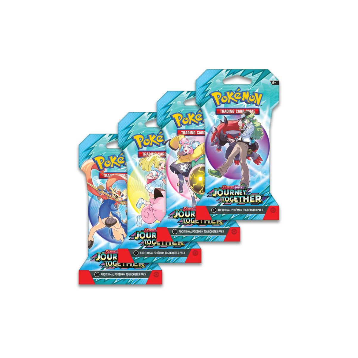 SLEEVED POKEMON SV9 JOURNEY TOGETHER