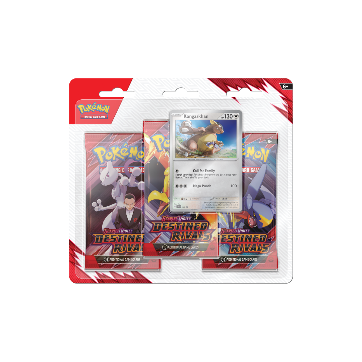 POKEMON SV10 DESTINED RIVALS 3PK BLISTER
