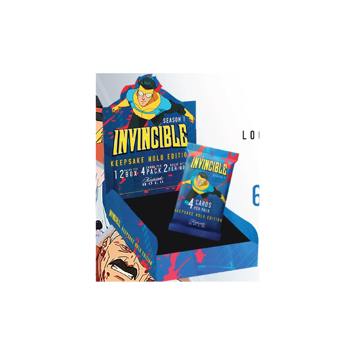 KEEPSAKE INVINCIBLE SEASON 1 UPDATE HOLO EDITION PACKS