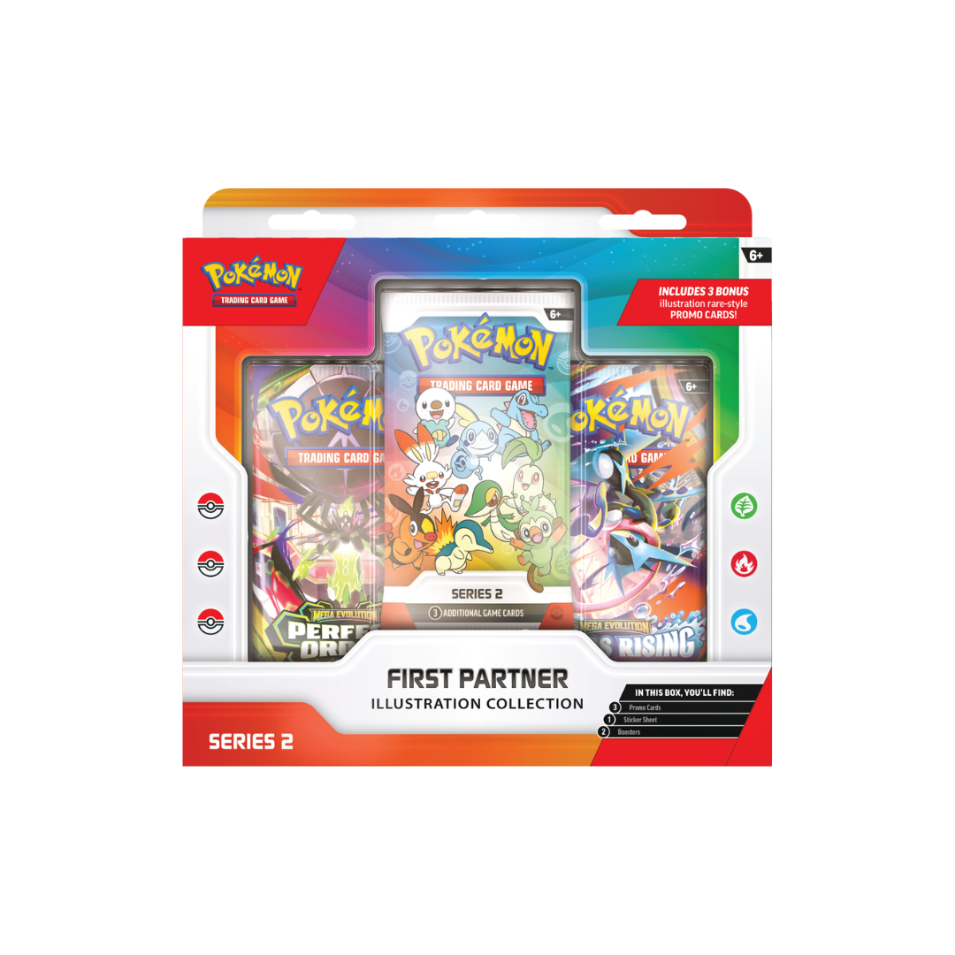 POKEMON FIRST PARTNER ILLUSTRATION COLLECTION SERIES 2