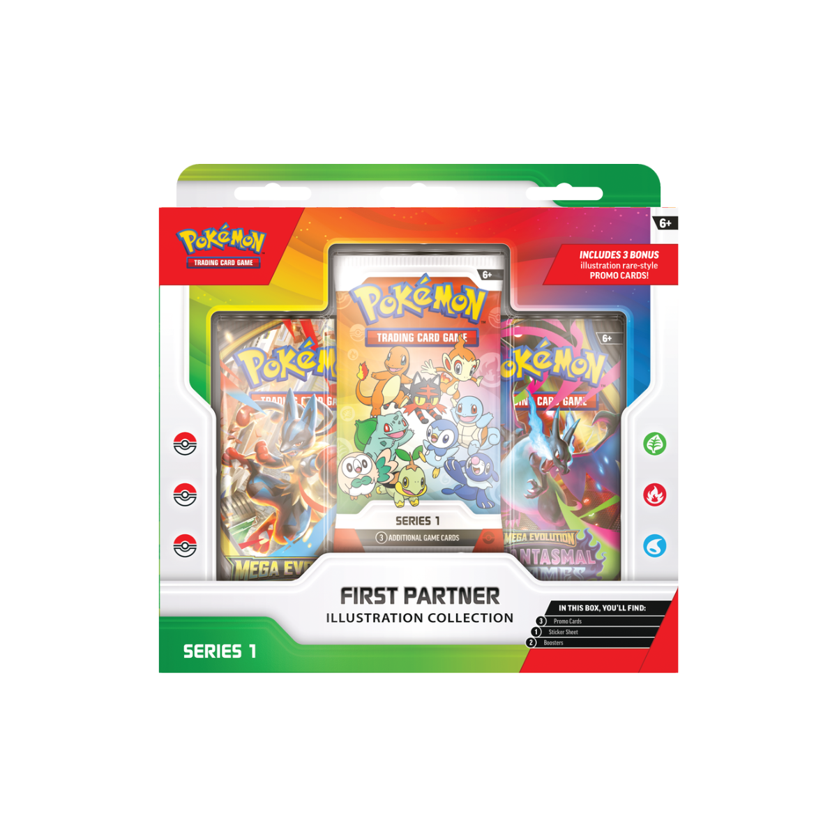 POKEMON FIRST PARTNER ILLUSTRATION COLLECTION SERIES 1